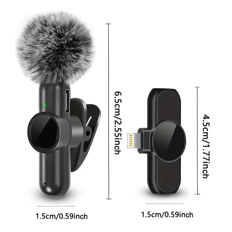 Wireless Mobile Lavalier Microphone