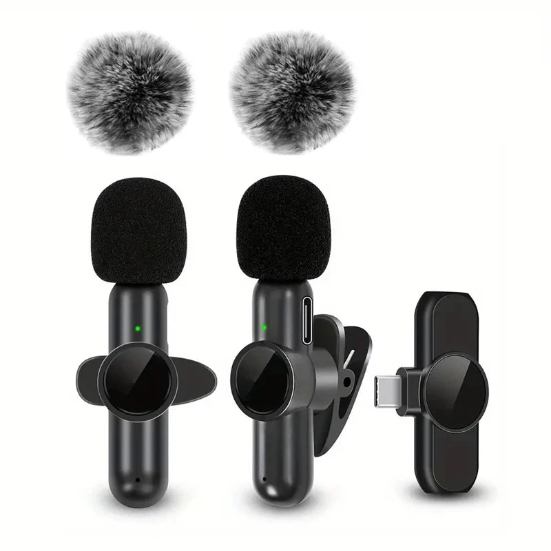Wireless Mobile Lavalier Microphone