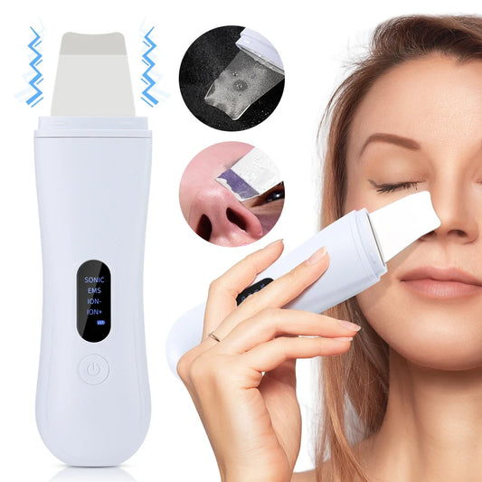 Ultrasonic Facial Cleansing Spatula