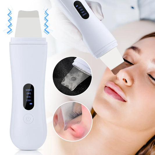 Ultrasonic Facial Cleansing Spatula